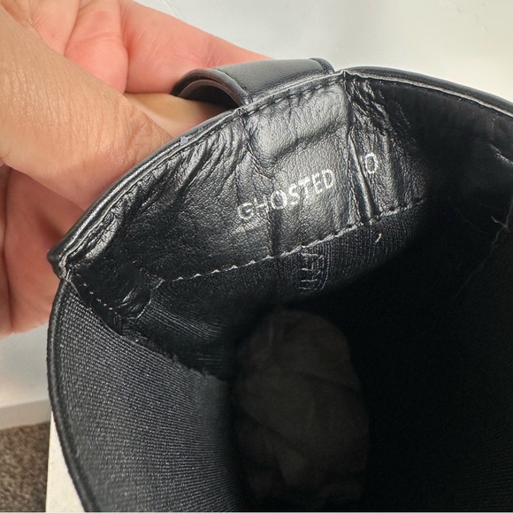 🆕 NWT Azalea Wang “Ghosted” Chunky Platform Boots – Black/Red Size 10 - Picture 12 of 12